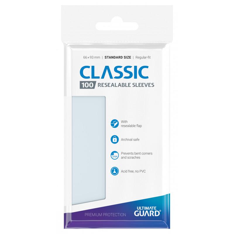 Classic Sleeves Resealable - Standard Size 100ct - Devastation Store | Devastation Store