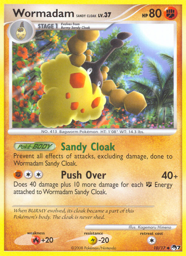 Wormadam Sandy Cloak (10/17) [POP Series 7] | Devastation Store