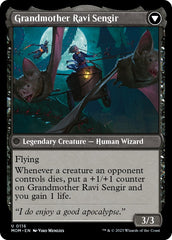 Invasion of Ulgrotha // Grandmother Ravi Sengir [March of the Machine] | Devastation Store