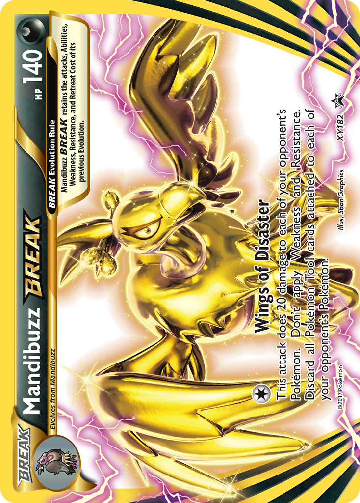 Mandibuzz BREAK (XY182) [XY: Black Star Promos] | Devastation Store