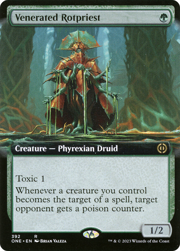 Venerated Rotpriest (Extended Art) [Phyrexia: All Will Be One] | Devastation Store