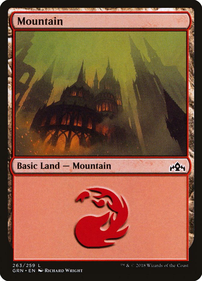 Mountain (263) [Guilds of Ravnica] - Devastation Store | Devastation Store