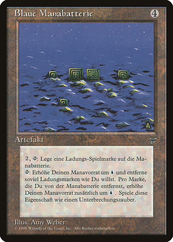 Blue Mana Battery (German) - "Blaue Manabatterie" [Renaissance] | Devastation Store