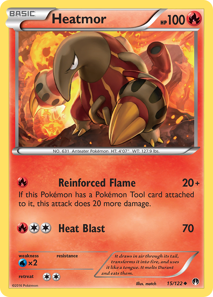 Heatmor (15/122) [XY: BREAKpoint] | Devastation Store