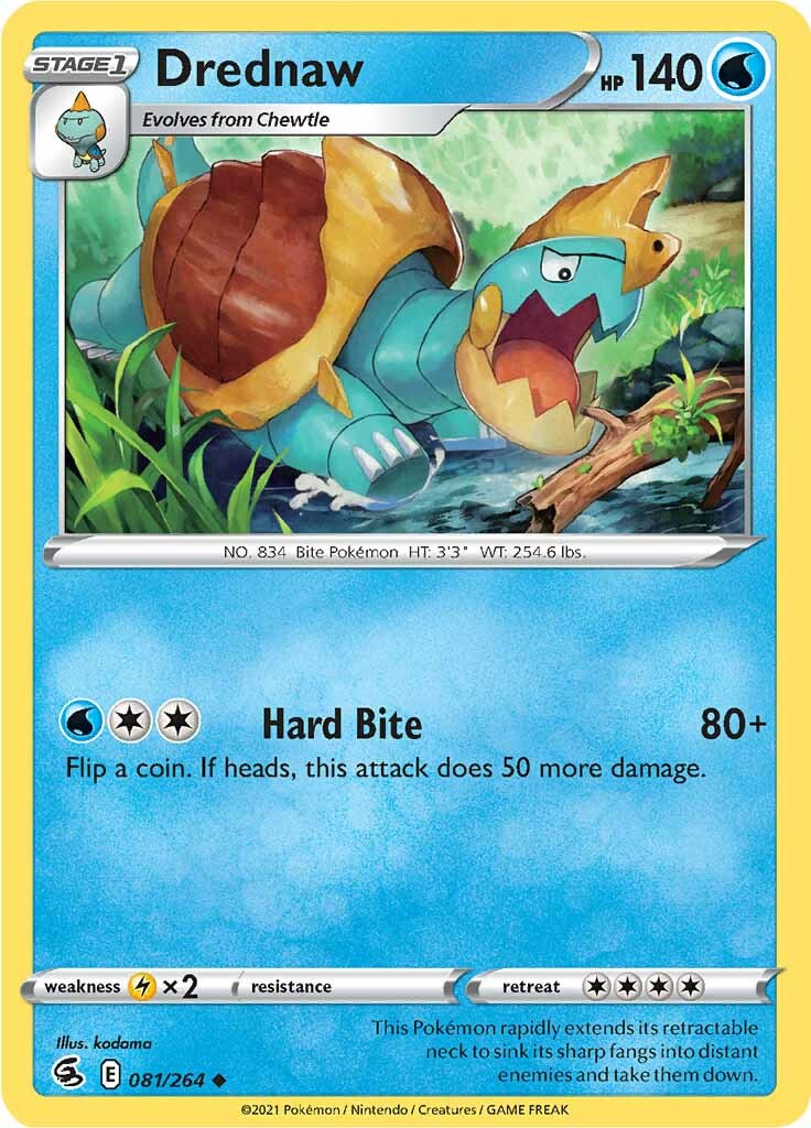 Drednaw (081/264) [Sword & Shield: Fusion Strike] | Devastation Store