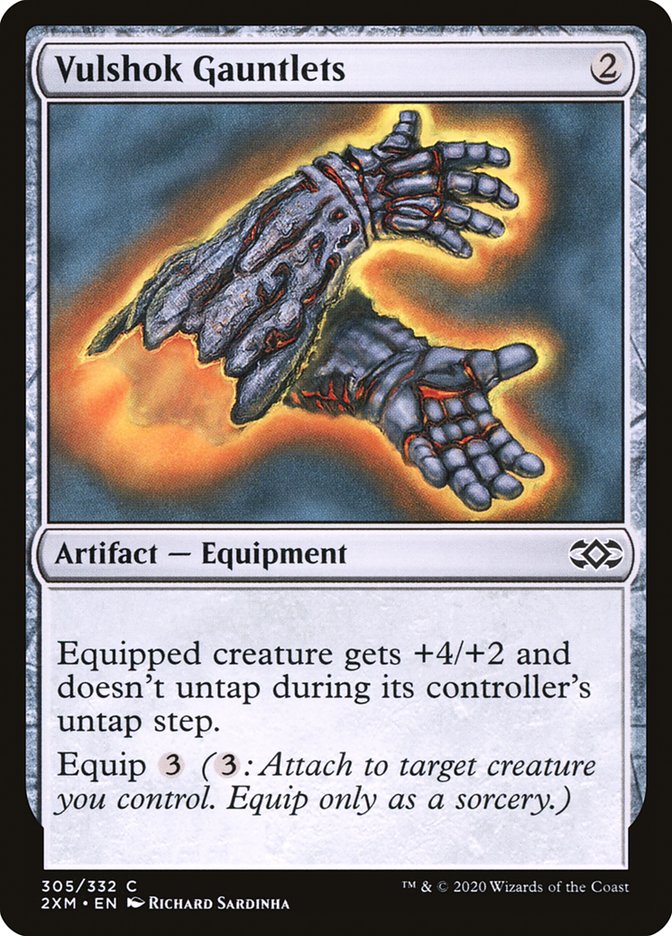 Vulshok Gauntlets [Double Masters] | Devastation Store