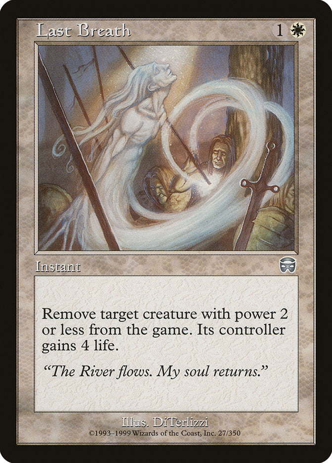 Last Breath [Mercadian Masques] - Devastation Store | Devastation Store