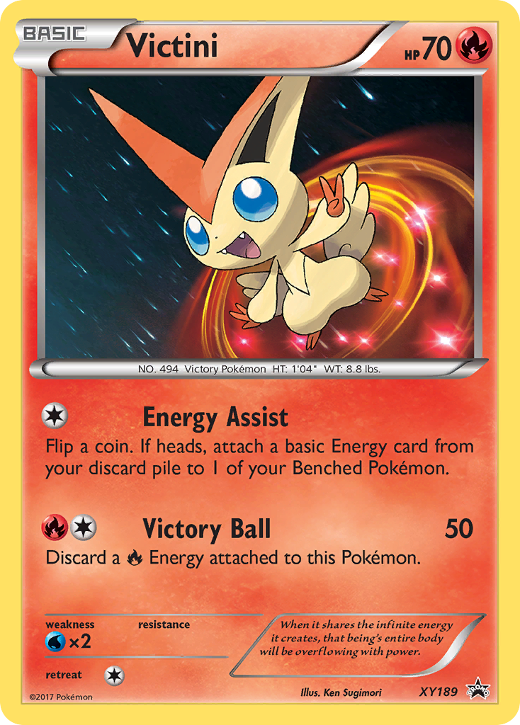 Victini (XY189) [XY: Black Star Promos] | Devastation Store