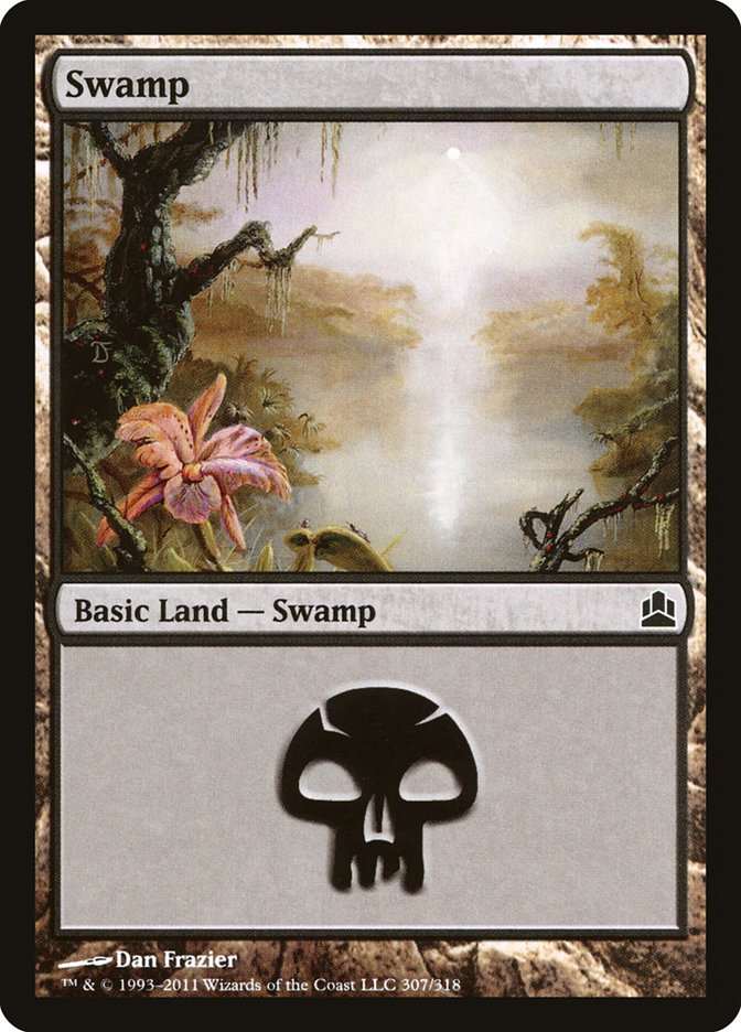 Swamp (307) [Commander 2011] | Devastation Store