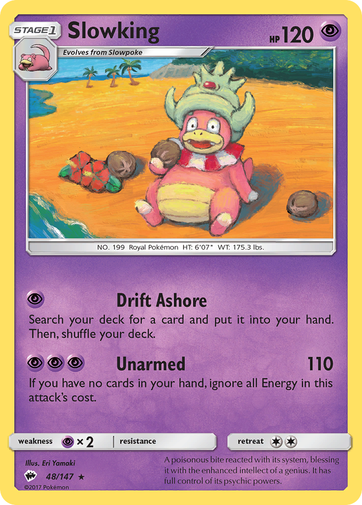 Slowking (48/147) [Sun & Moon: Burning Shadows] | Devastation Store