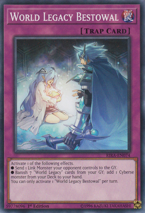 World Legacy Bestowal [RIRA-EN074] Common | Devastation Store