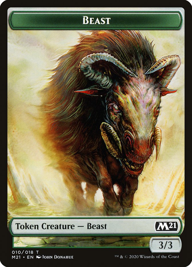 Beast [Core Set 2021 Tokens] | Devastation Store