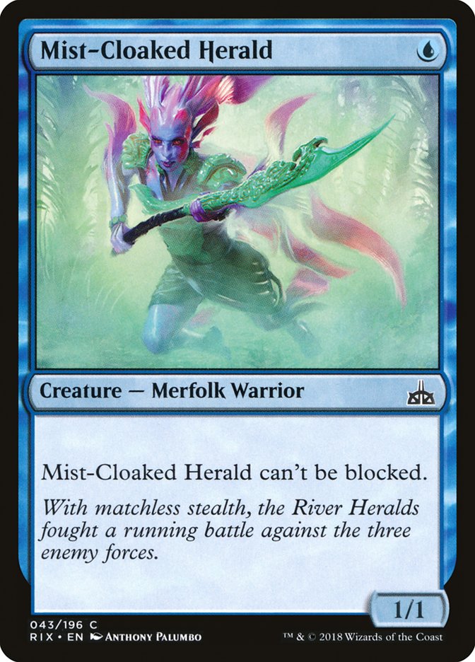 Mist-Cloaked Herald [Rivals of Ixalan] - Devastation Store | Devastation Store