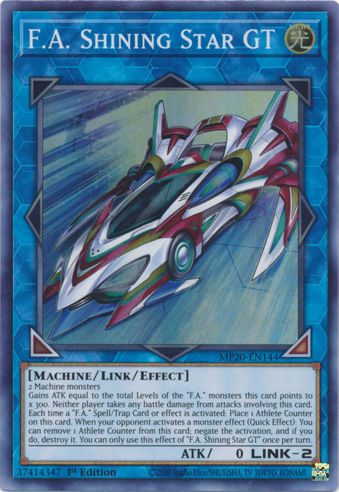 F.A. Shining Star GT [MP20-EN144] Super Rare | Devastation Store