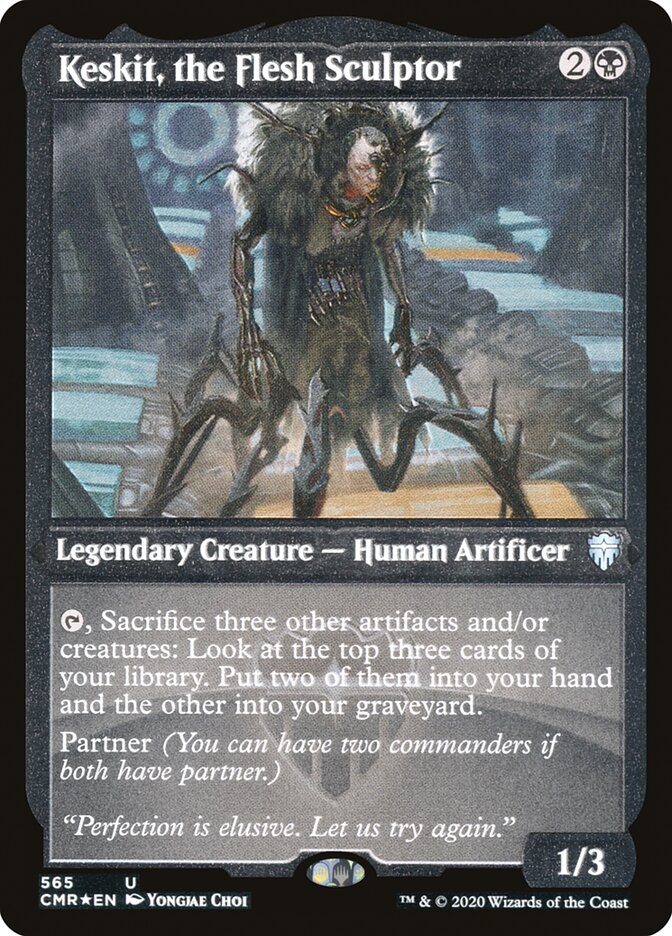 Keskit, the Flesh Sculptor (Etched) [Commander Legends] | Devastation Store