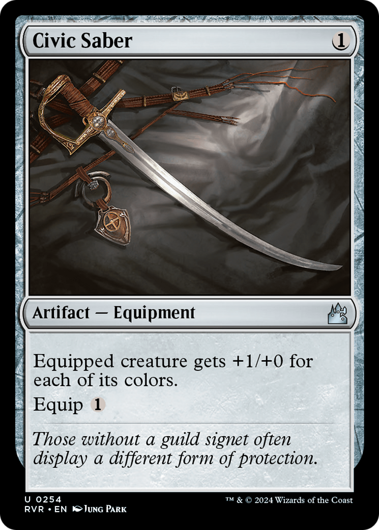 Civic Saber [Ravnica Remastered] | Devastation Store