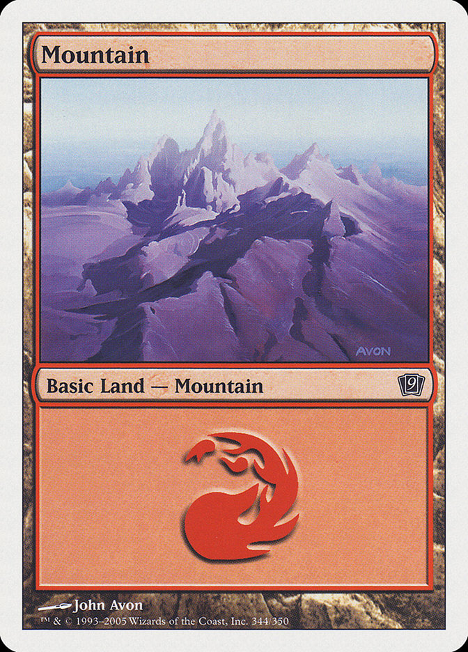 Mountain (344) [Ninth Edition] - Devastation Store | Devastation Store