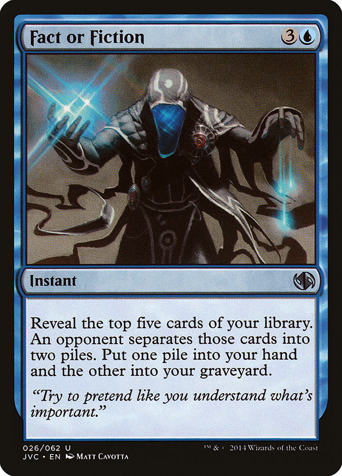 Fact or Fiction [Duel Decks Anthology] | Devastation Store