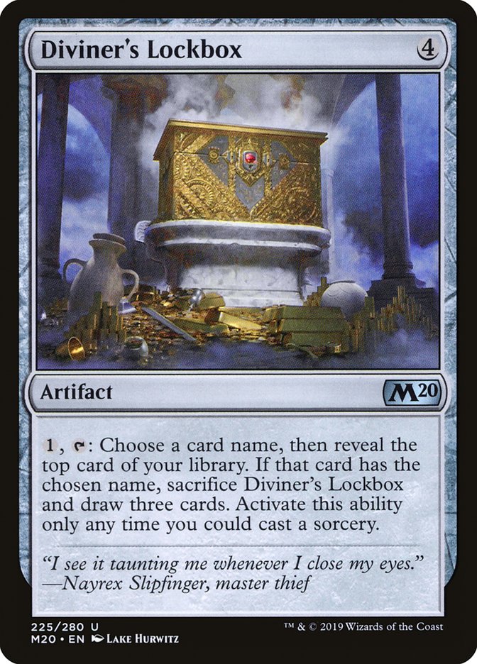 Diviner's Lockbox [Core Set 2020] | Devastation Store