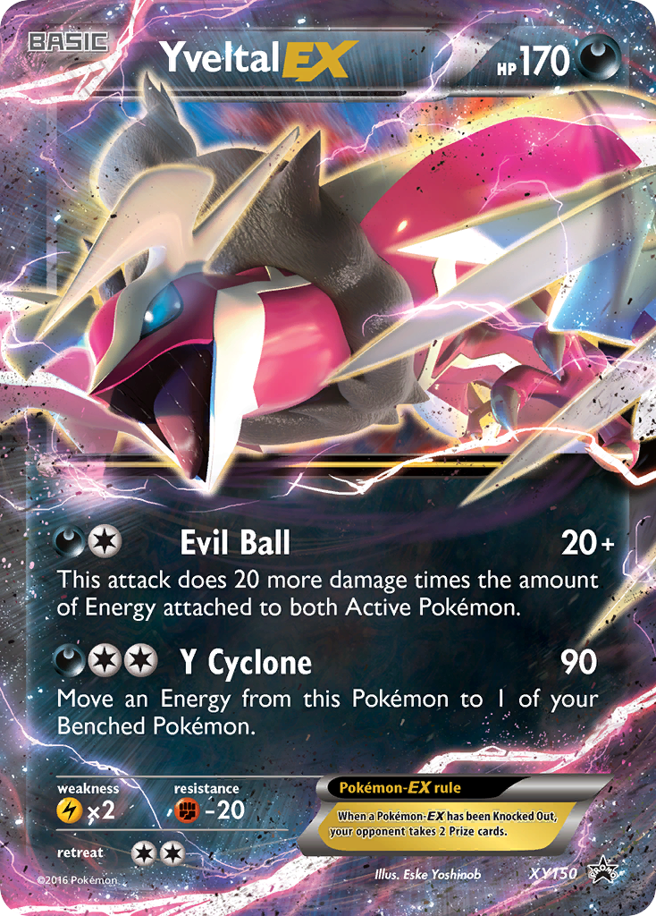 Yveltal EX (XY150) [XY: Black Star Promos] | Devastation Store