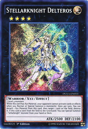 Stellarknight Delteros [DUEA-EN053] Secret Rare | Devastation Store