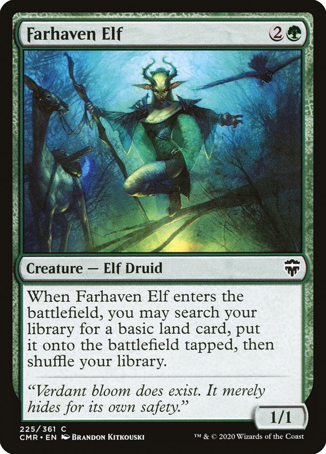 Farhaven Elf [Commander Legends] | Devastation Store