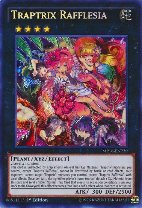 Traptrix Rafflesia [MP16-EN239] Secret Rare | Devastation Store