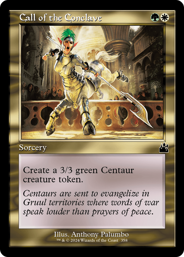 Call of the Conclave (Retro Frame) [Ravnica Remastered] | Devastation Store