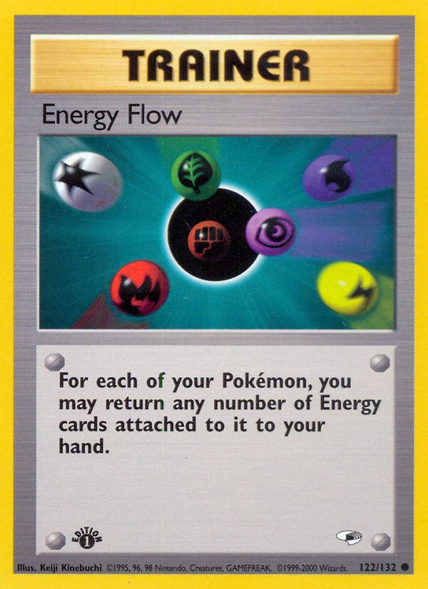 Energy Flow (122/132) [Gym Heroes 1st Edition] | Devastation Store