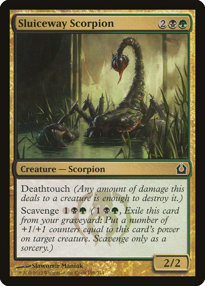 Sluiceway Scorpion [Return to Ravnica] - Devastation Store | Devastation Store