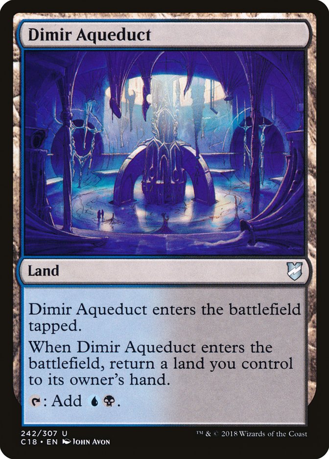 Dimir Aqueduct [Commander 2018] | Devastation Store