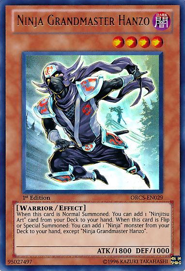 Ninja Grandmaster Hanzo [ORCS-EN029] Ultra Rare | Devastation Store