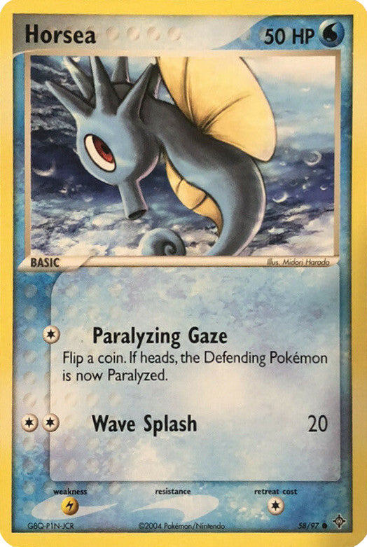 Horsea (58/97) [EX: Battle Stadium] | Devastation Store