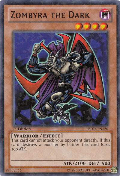 Zombyra the Dark [BP01-EN120] Starfoil Rare | Devastation Store