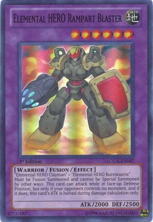 Elemental HERO Rampart Blaster [LCGX-EN047] Super Rare | Devastation Store