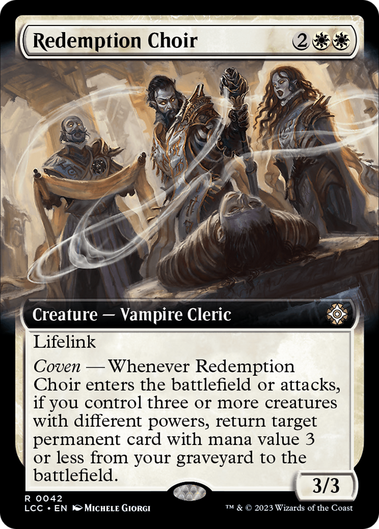 Redemption Choir (Extended Art) [The Lost Caverns of Ixalan Commander] | Devastation Store