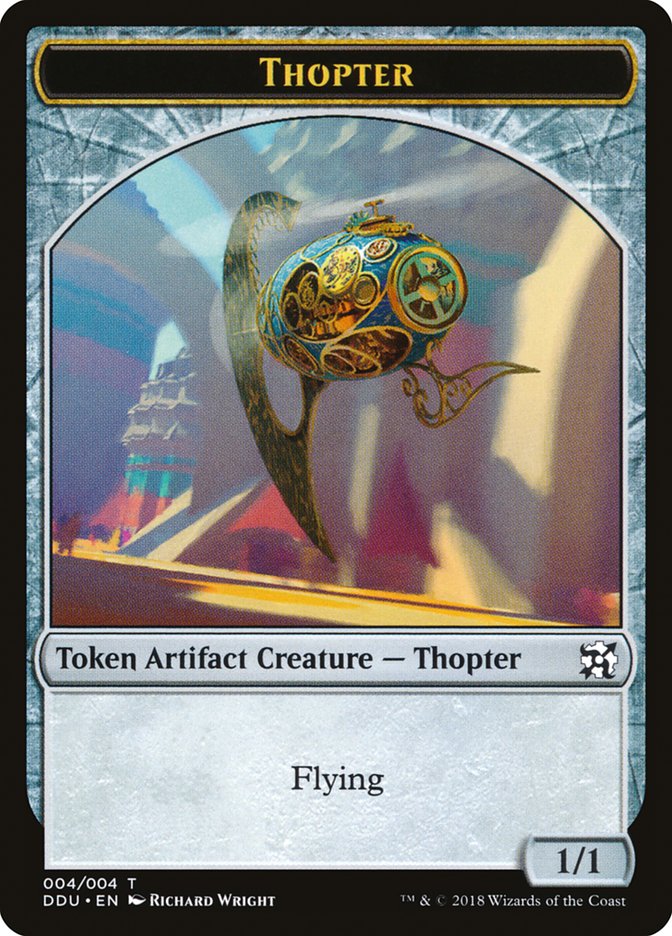 Thopter (004/004) [Duel Decks: Elves vs. Inventors Tokens] | Devastation Store