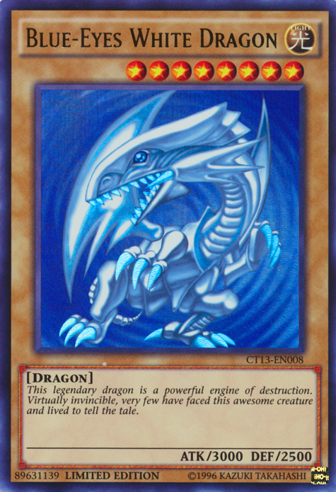 Blue-Eyes White Dragon [CT13-EN008] Ultra Rare | Devastation Store