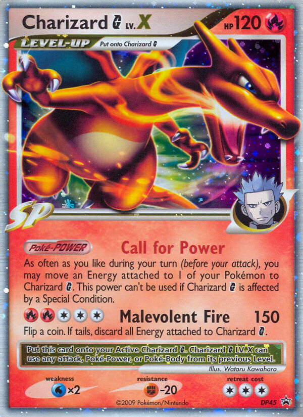 Charizard G LV.X (DP45) [Diamond & Pearl: Black Star Promos] | Devastation Store