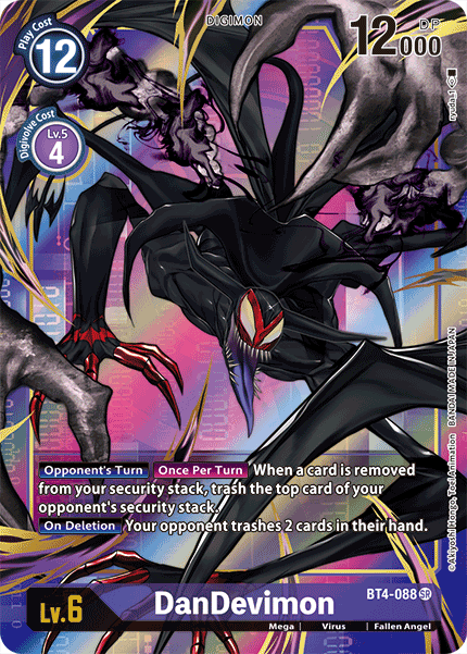 DanDevimon [BT4-088] (Alternate Art) [Great Legend] | Devastation Store