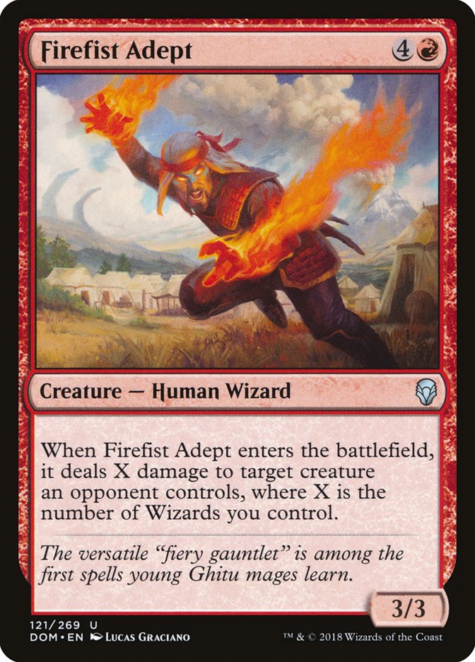 Firefist Adept [Dominaria] - Devastation Store | Devastation Store