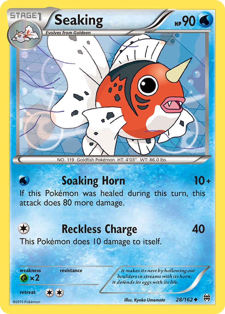 Seaking (28/162) [XY: BREAKthrough] | Devastation Store