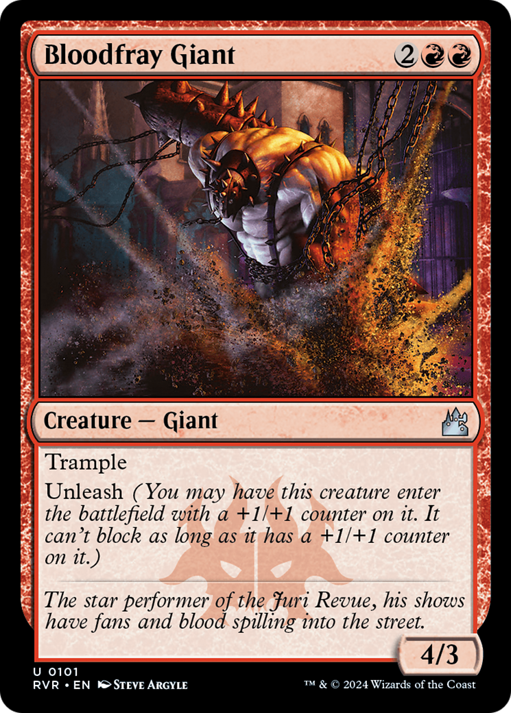 Bloodfray Giant [Ravnica Remastered] | Devastation Store