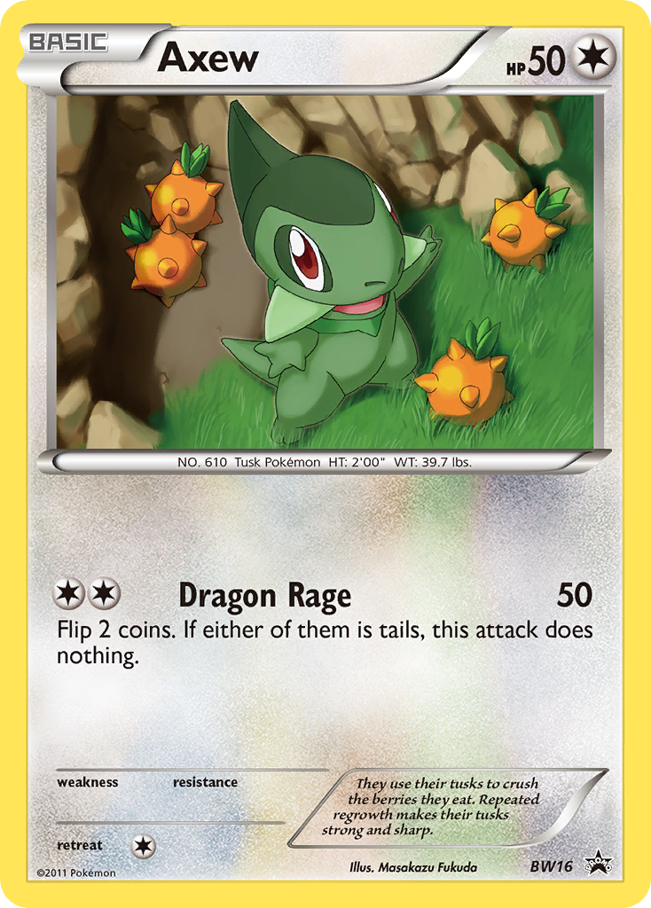 Axew (BW16) [Black & White: Black Star Promos] | Devastation Store