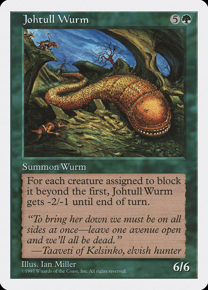 Johtull Wurm [Fifth Edition] - Devastation Store | Devastation Store