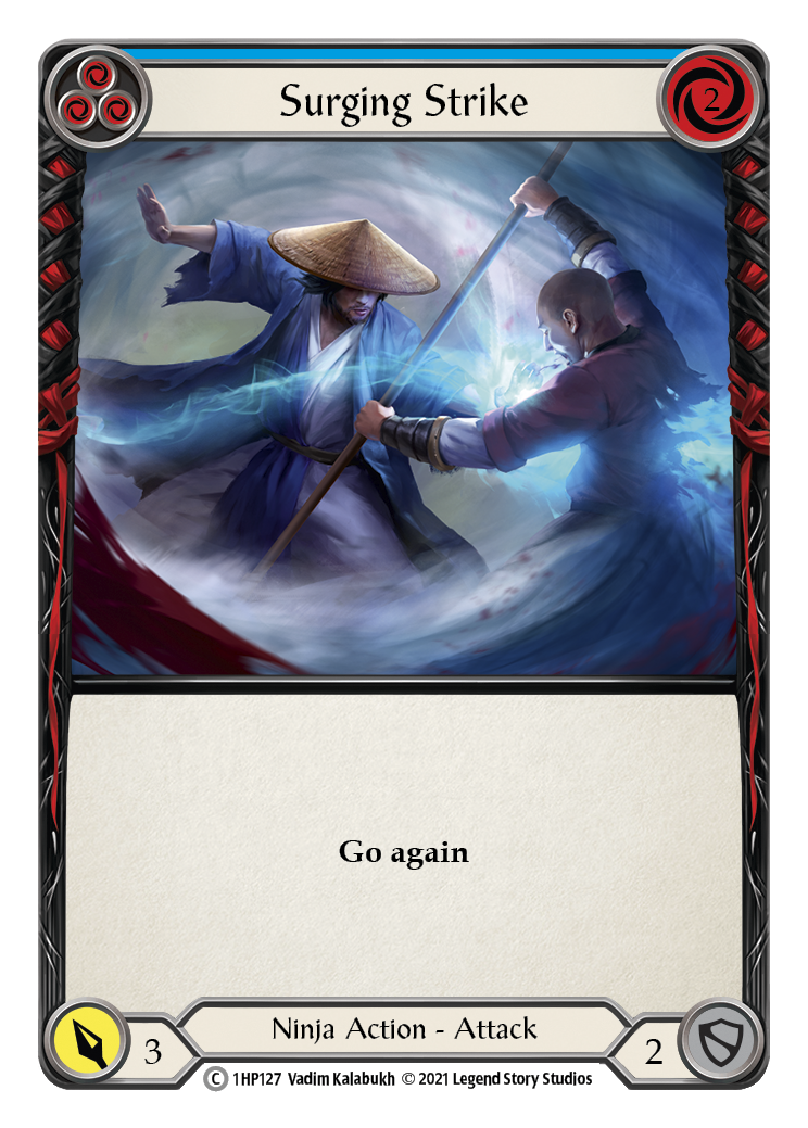 Surging Strike (Blue) [1HP127] | Devastation Store