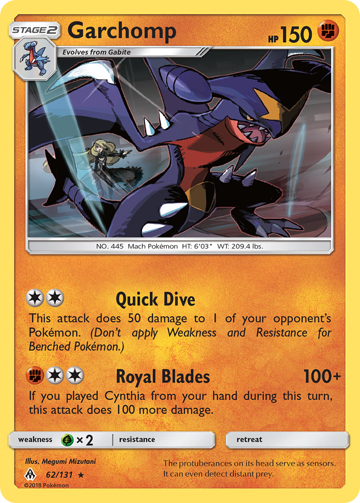 Garchomp (62/131) [Sun & Moon: Forbidden Light] | Devastation Store