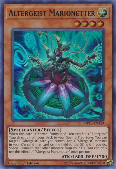 Altergeist Marionetter [MP18-EN113] Ultra Rare | Devastation Store
