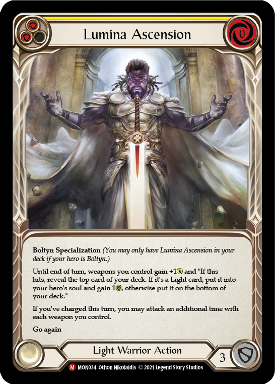 Lumina Ascension [MON034] 1st Edition Normal - Devastation Store | Devastation Store