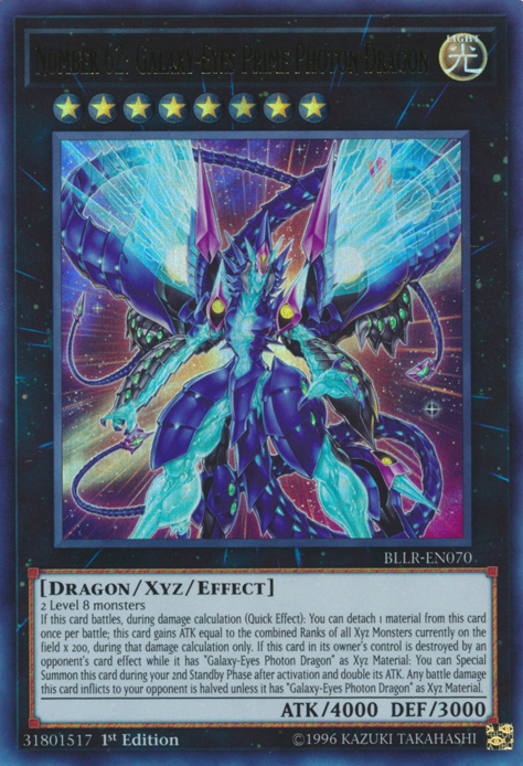 Number 62: Galaxy-Eyes Prime Photon Dragon [BLLR-EN070] Ultra Rare | Devastation Store